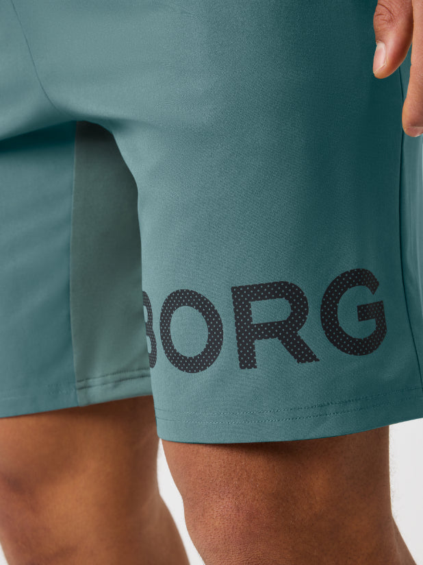 BJÖRN BORG Borg 9" Shorts Balsam Green
