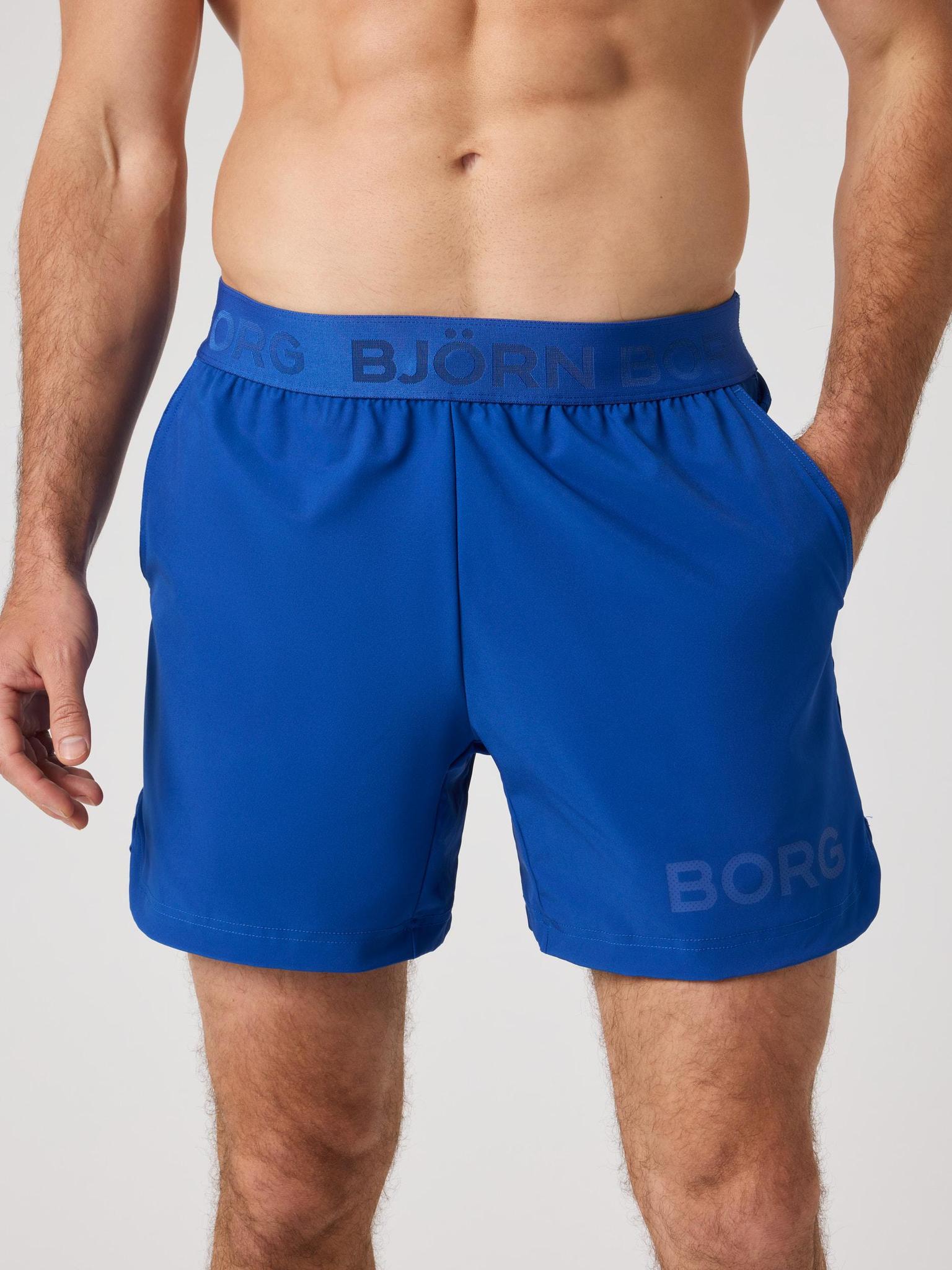 BJÖRN BORG Borg 6" Shorts Monaco Blue