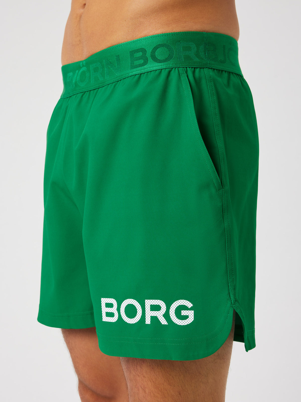 BJÖRN BORG Borg 6" Shorts Jolly Green