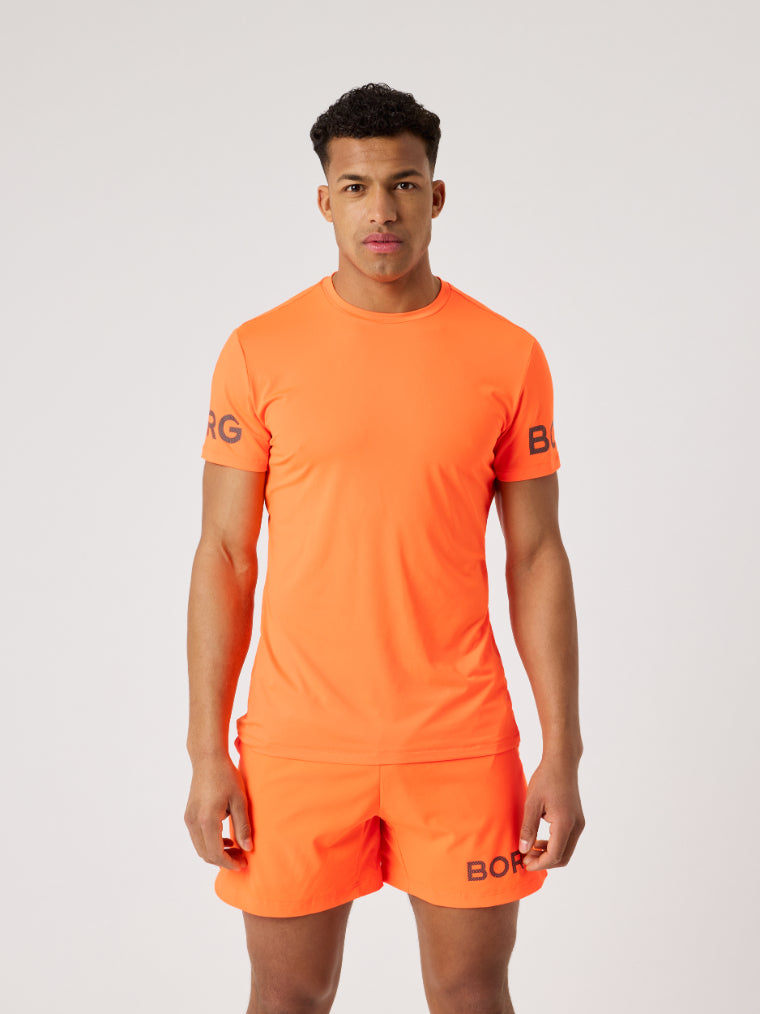 BJÖRN BORG Borg T-shirt Shocking Orange
