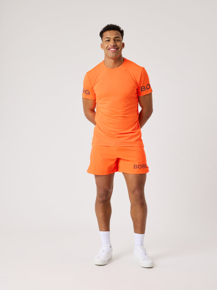 BJÖRN BORG Borg T-shirt Shocking Orange
