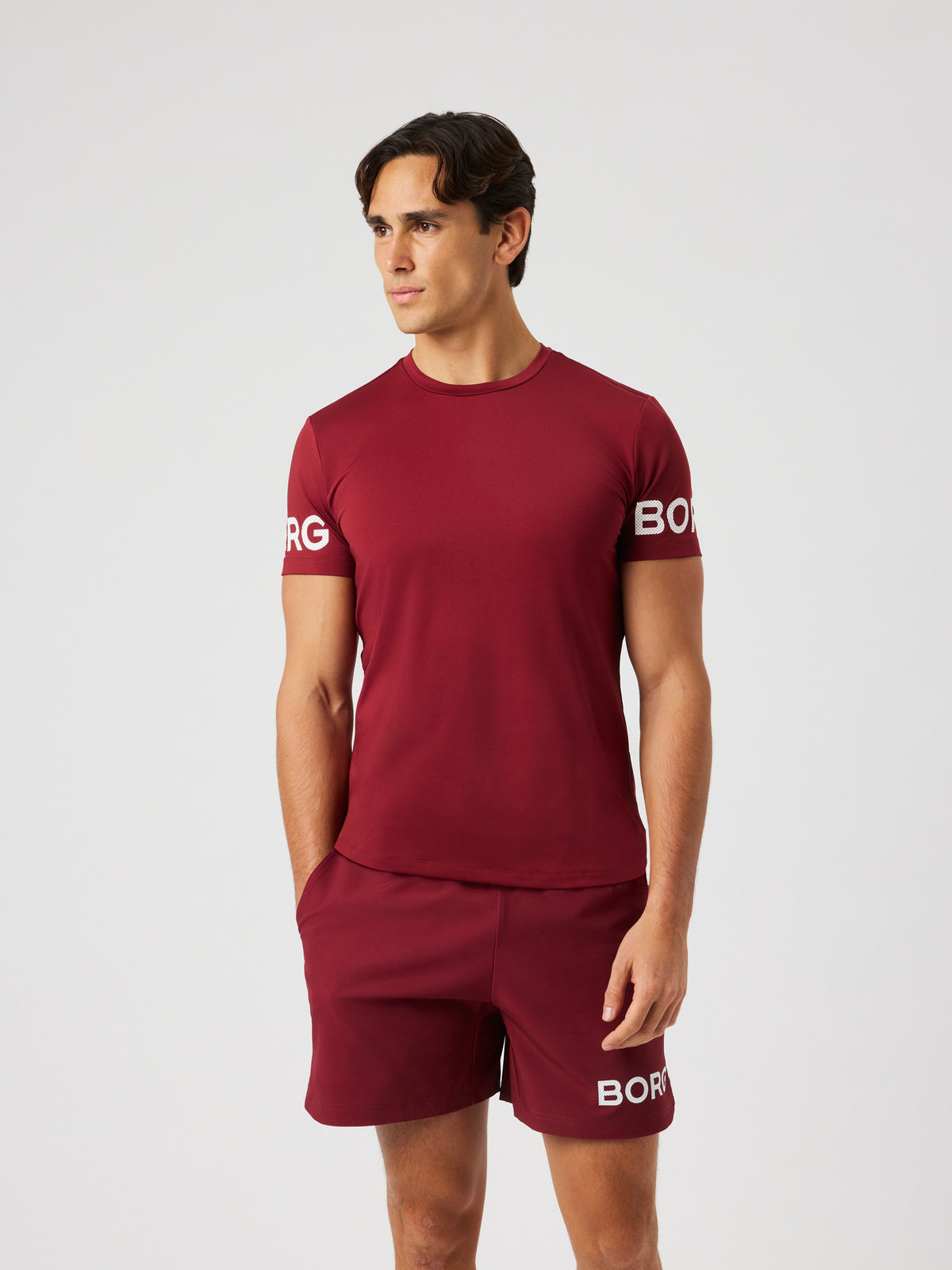 BJÖRN BORG Borg T-shirt Cabernet