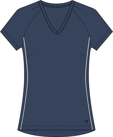 BJÖRN BORG Ace V Neck T-shirt Sargasso Sea