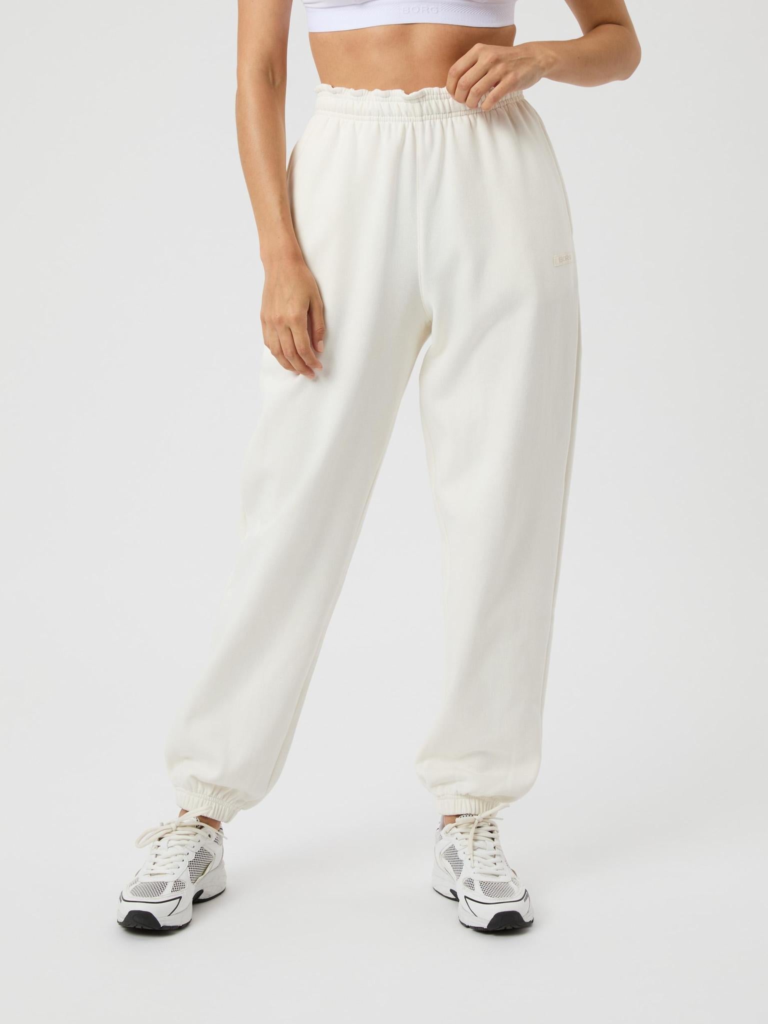 BJÖRN BORG Studio Oversized Sweatpants Cannoli Cream