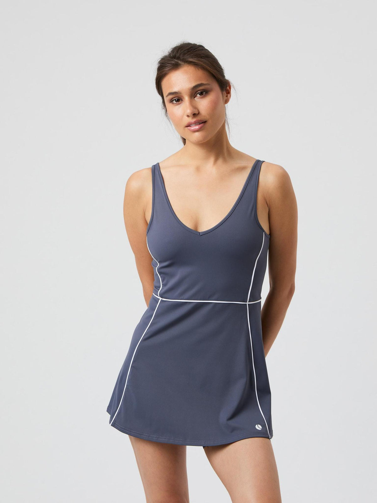 BJÖRN BORG Ace V Dress Odyssey Gray