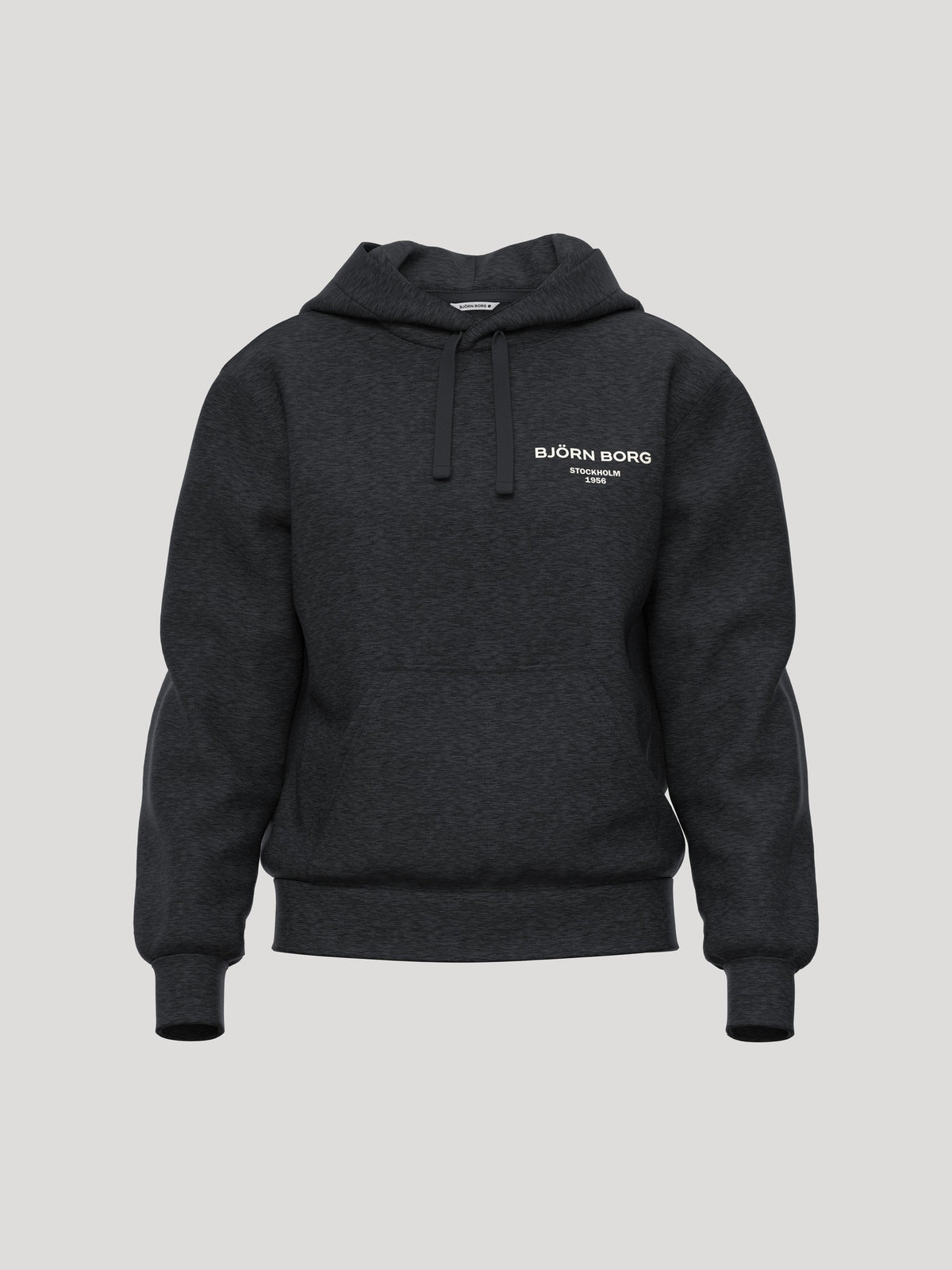 BJÖRN BORG Borg Essential 1 Hoodie Dark Grey Melange