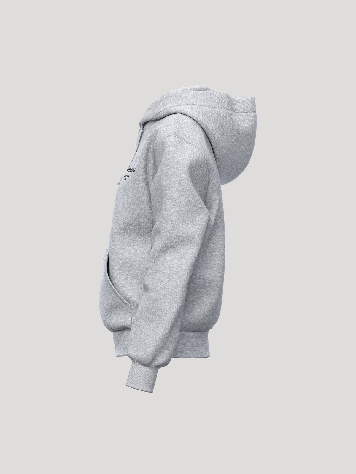 BJÖRN BORG Borg Essential 1 Hoodie Light Grey Melange