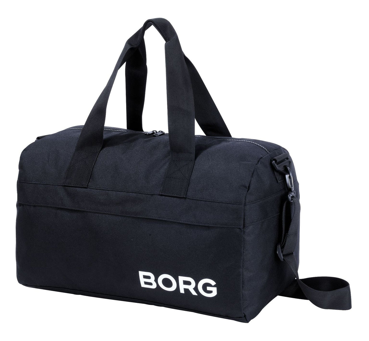 BJÖRN BORG Borg Logo Sports Bag Black Beauty