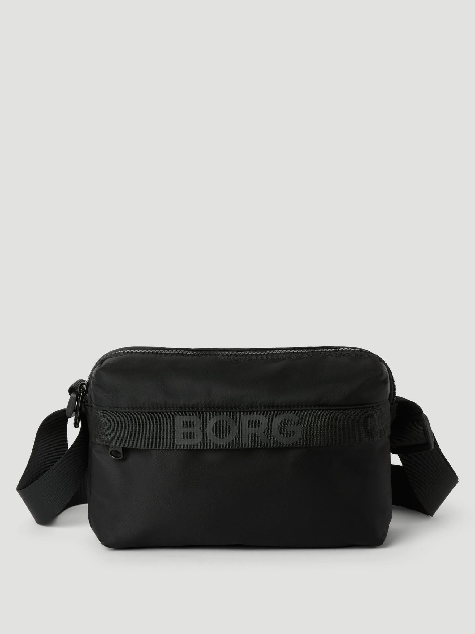 BJÖRN BORG Borg Classic Crossover Bag L Black Beauty