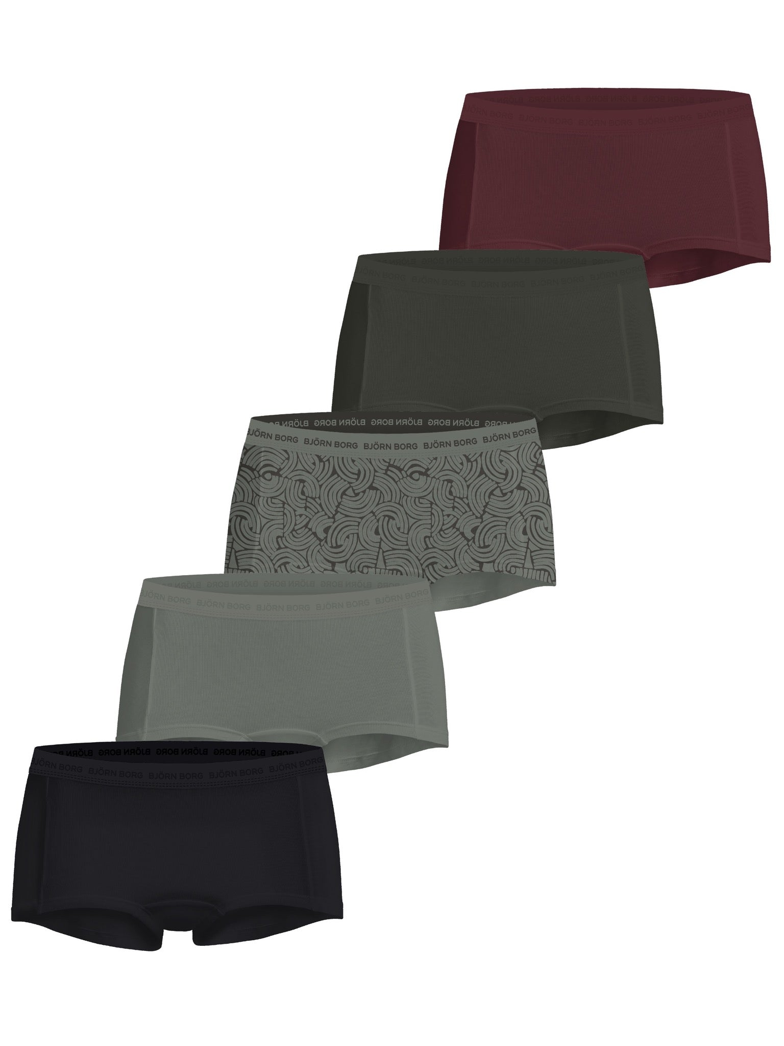 BJÖRN BORG Everyday Cotton Boxer Shorts 5p Multipack 2