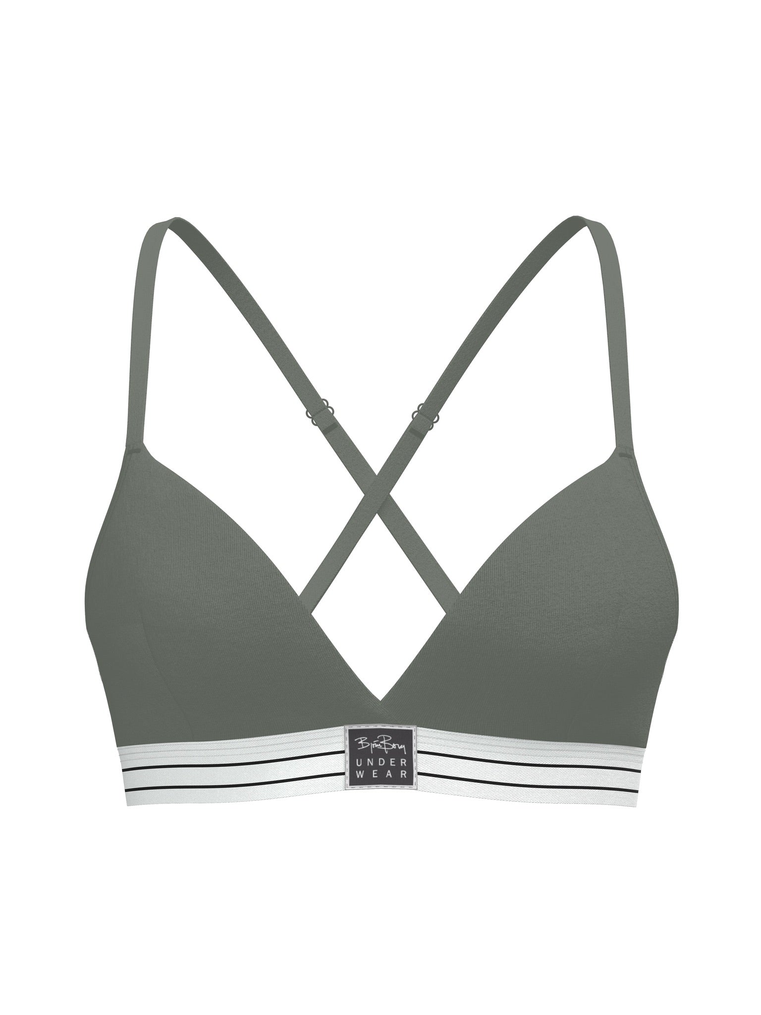 BJÖRN BORG Original Triangle Bra 1p Agave Green