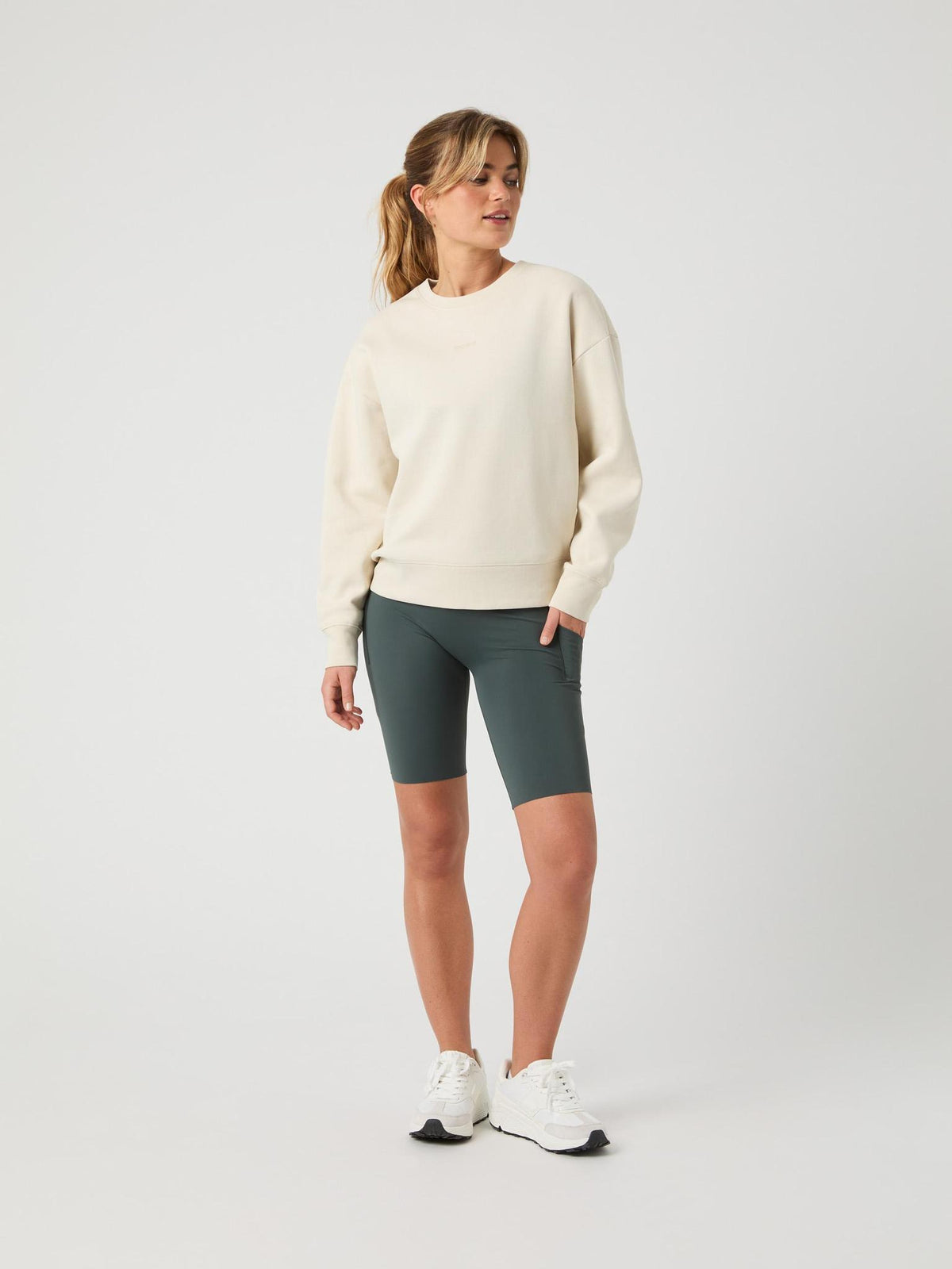 BJÖRN BORG Borg Boyfriend Sweatshirt Birch