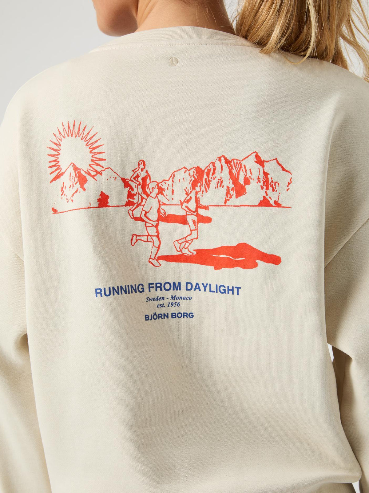 BJÖRN BORG Borg Boyfriend Sweatshirt Birch