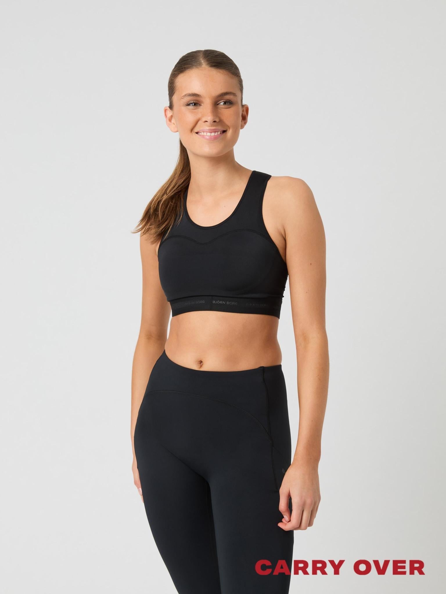 BJÖRN BORG Borg Performance High Support Bra Black Beauty