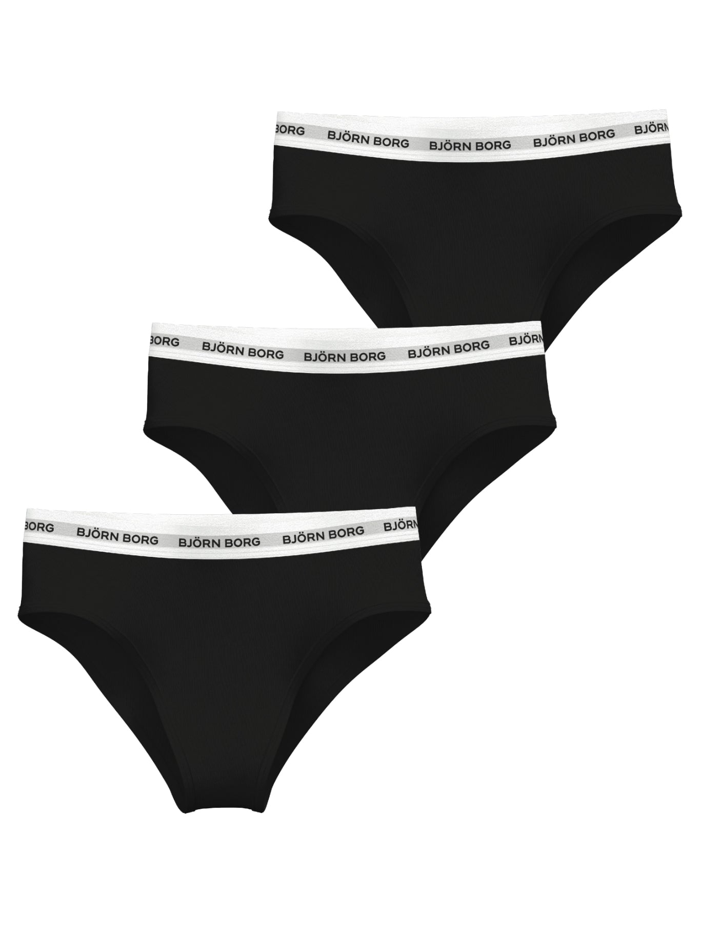 BJÖRN BORG Logo Highwaist Brief 3p Multipack 1
