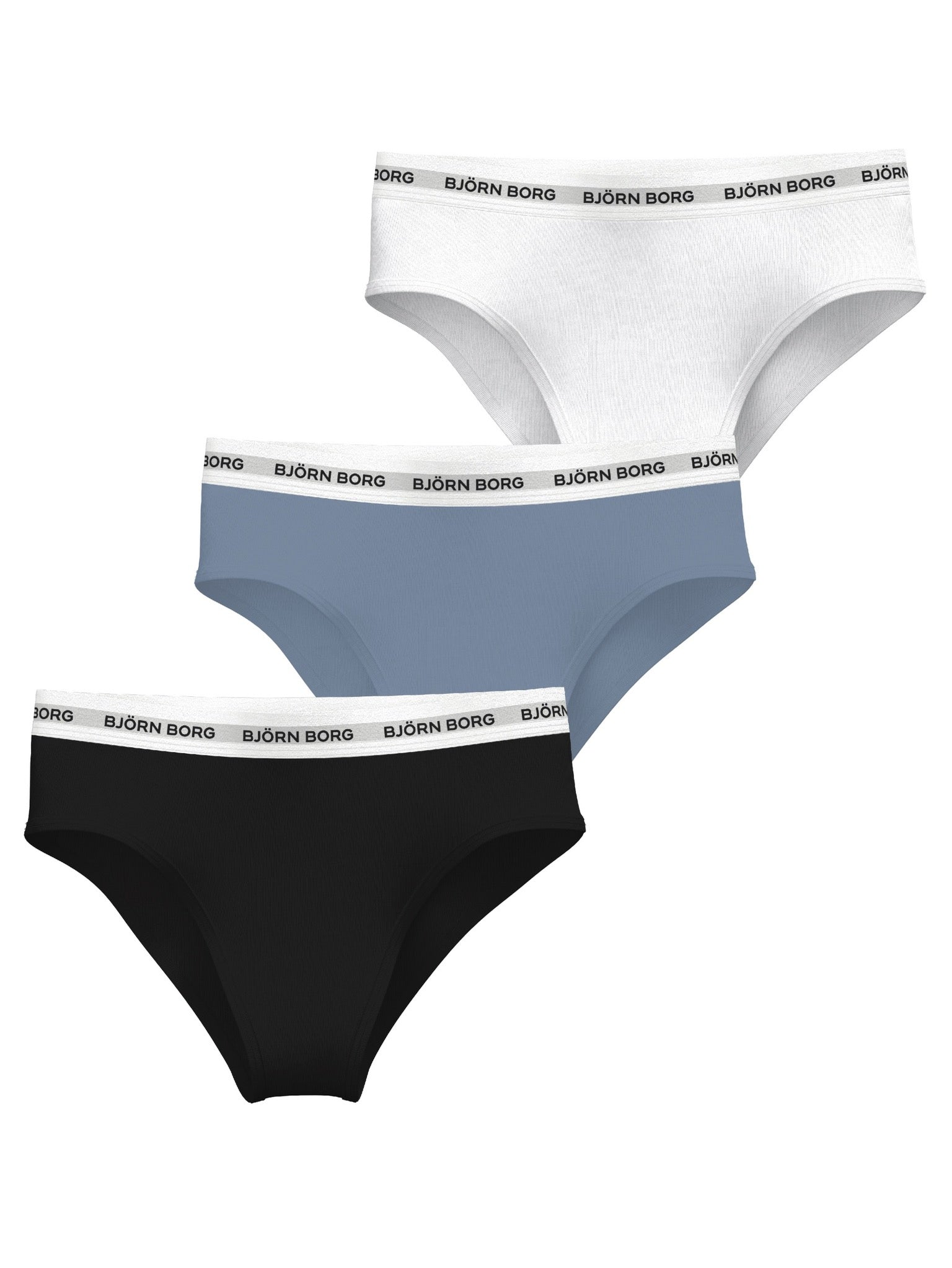 BJÖRN BORG Logo Highwaist Brief 3p Multipack 3