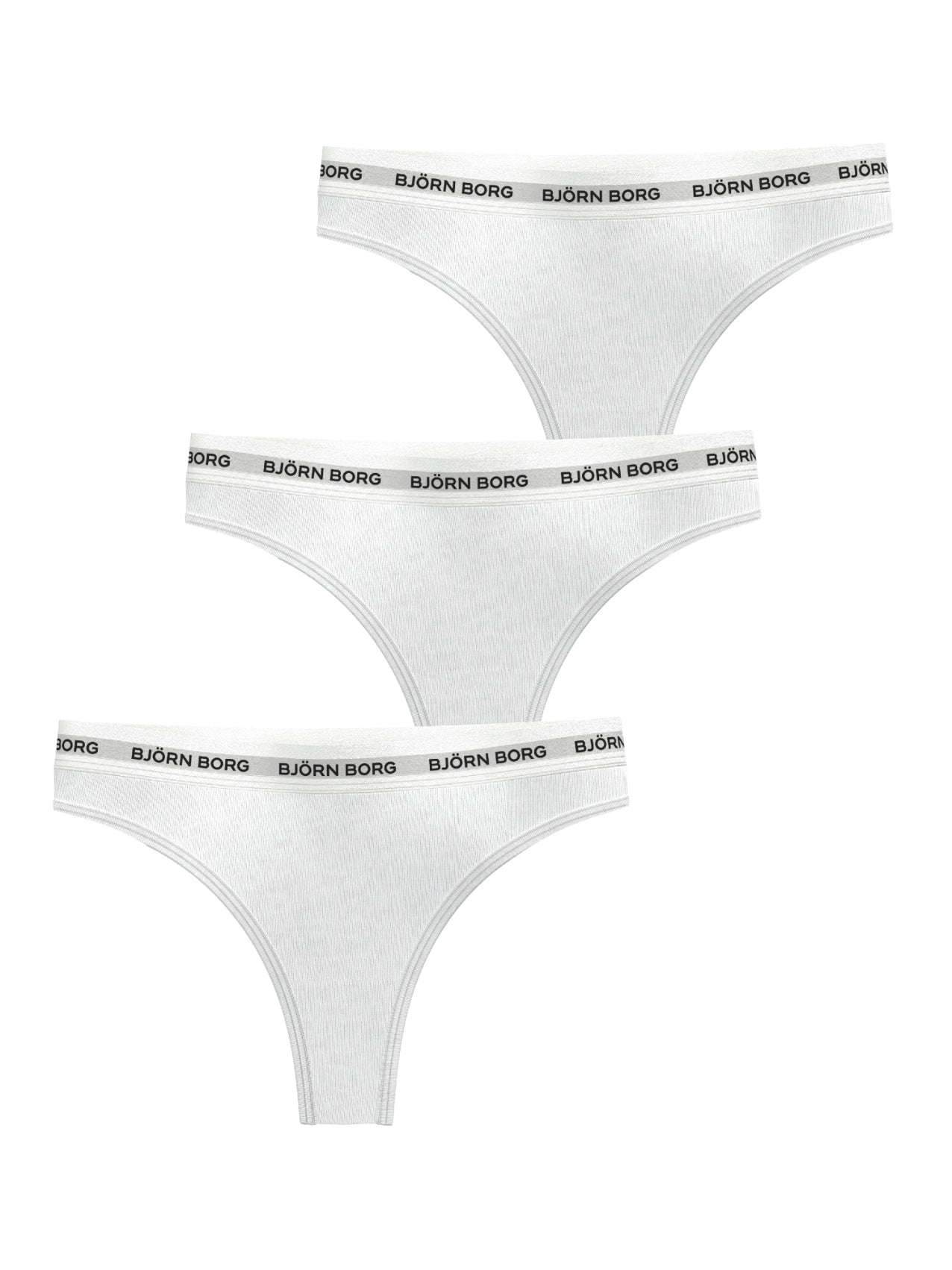 BJÖRN BORG Logo Thong 3p Multipack 2