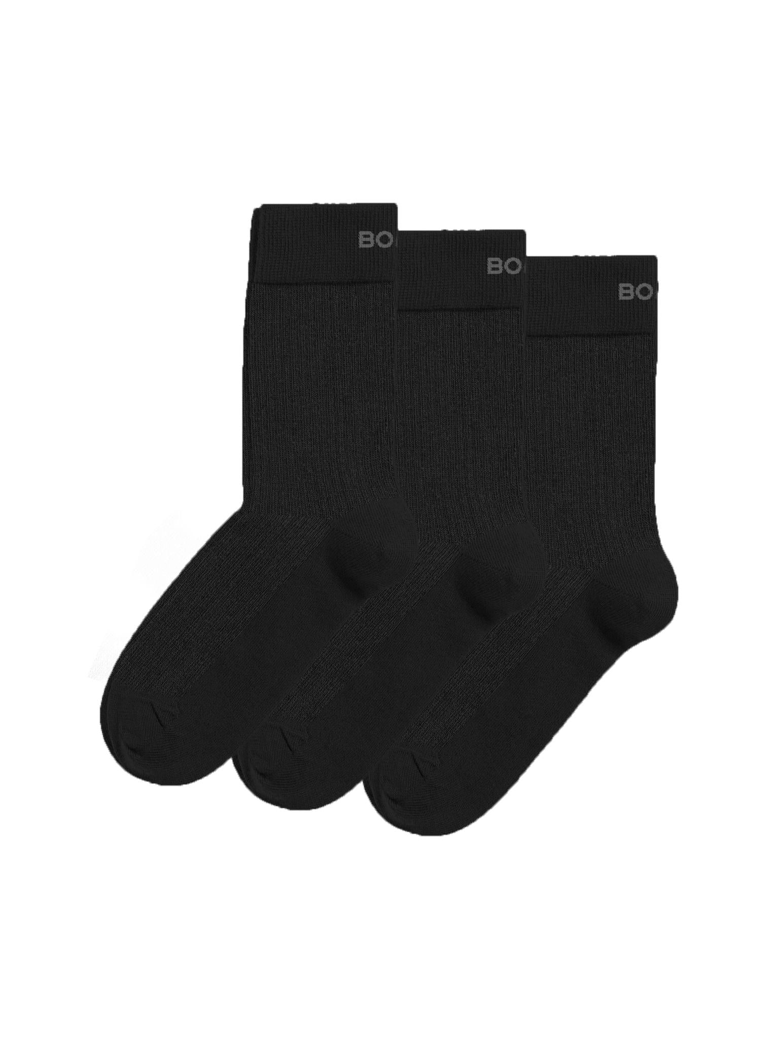 BJÖRN BORG Core Ankle Rib Sock 3p Multipack 1