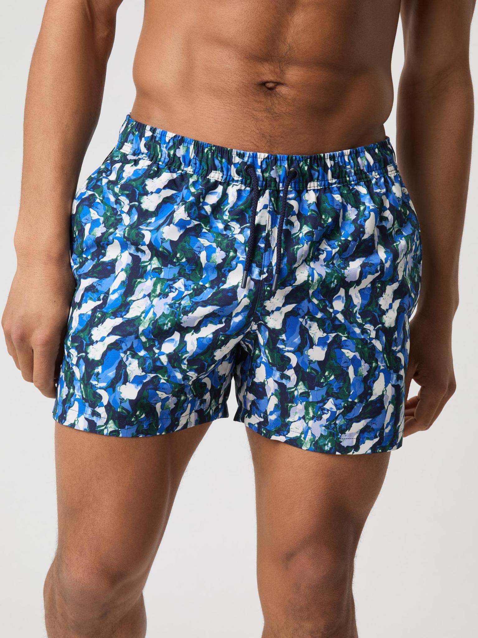 BJÖRN BORG Borg Print Swim Shorts BB Ocean 1