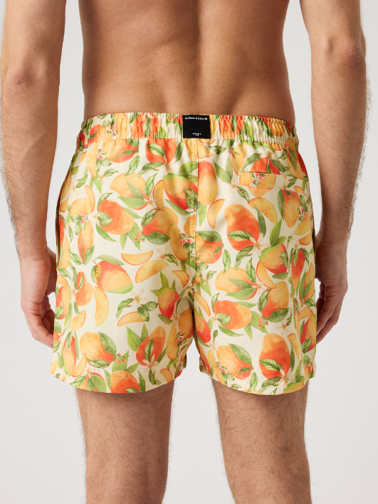 BJÖRN BORG Borg Print Swim Shorts BB Summer Peach 1