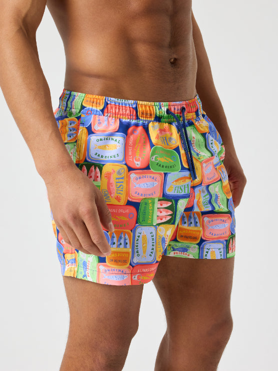 BJÖRN BORG Borg Print Swim Shorts BB Sardines 1
