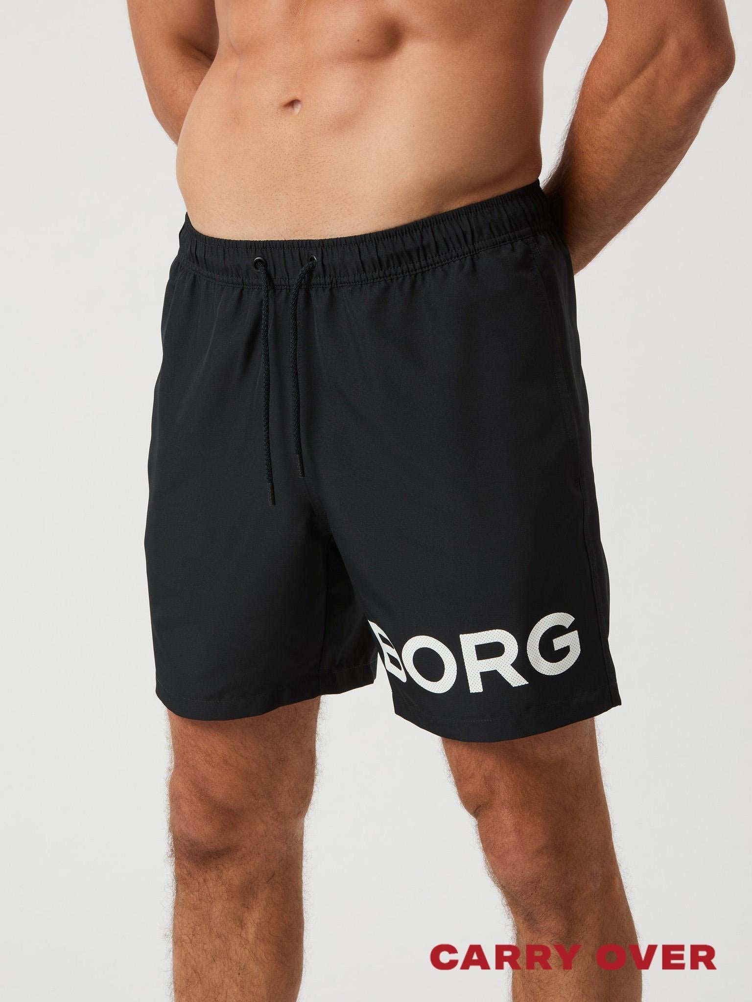 BJÖRN BORG Borg Swim Shorts Black Beauty