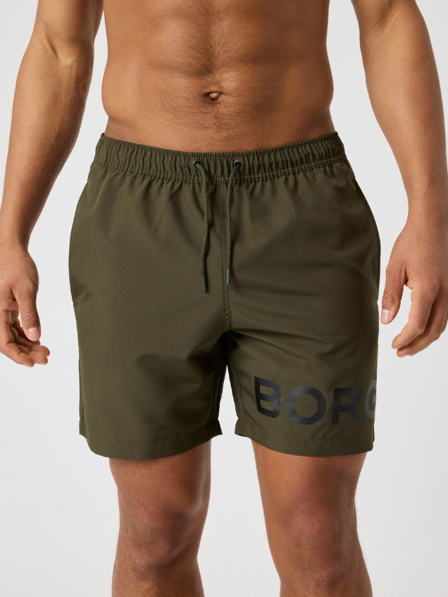 BJÖRN BORG Borg Swim Shorts Forest Night