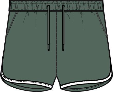 BJÖRN BORG Borg Retro Swim Shorts Duck Green