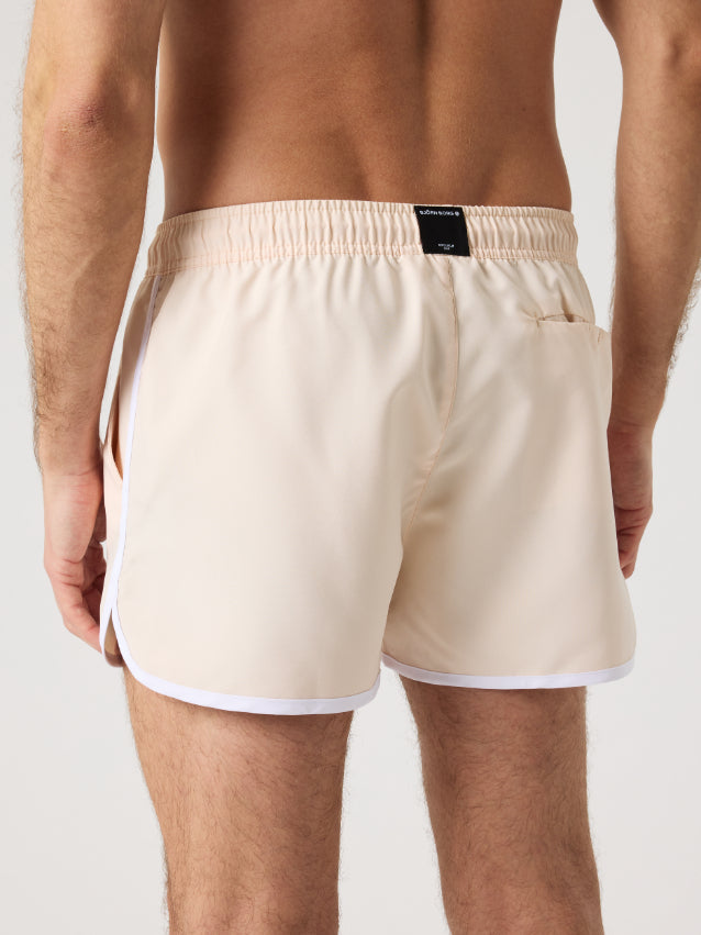 BJÖRN BORG Borg Retro Swim Shorts Creme De Peche
