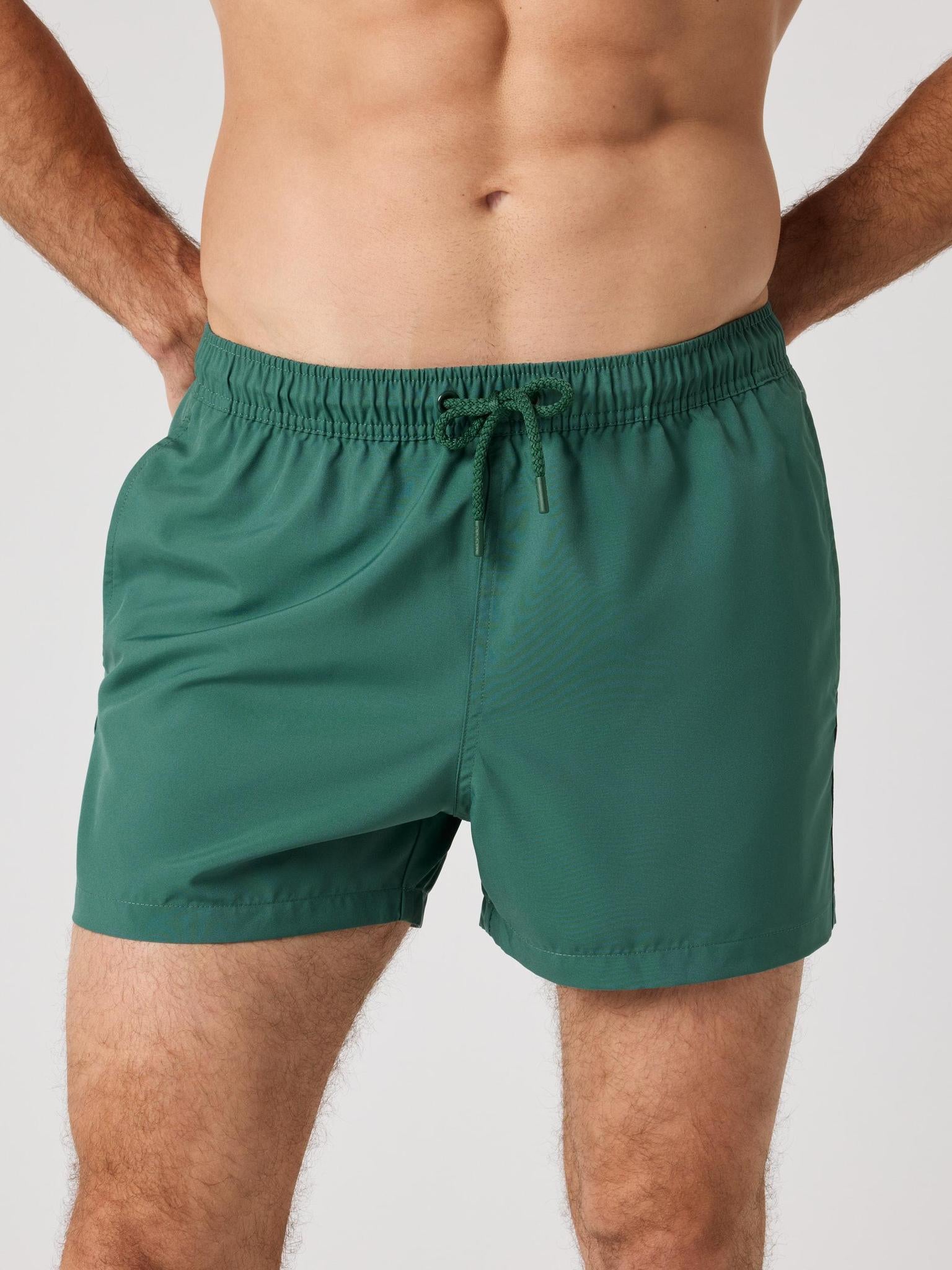 BJÖRN BORG Borg Solid Swim Shorts Mallard Green