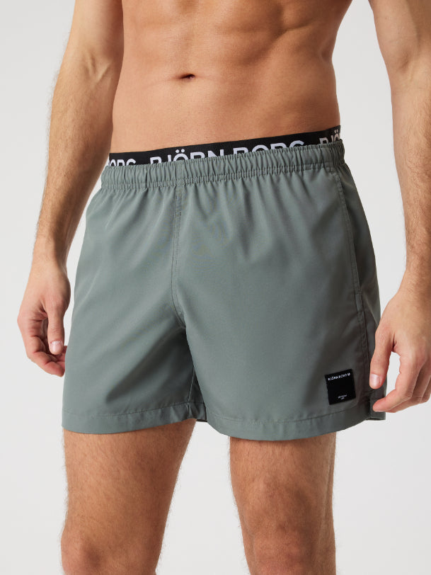 BJÖRN BORG Borg Elastic Swim Shorts Balsam Green