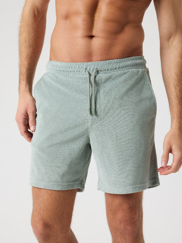 BJÖRN BORG Borg Toweling Pool Shorts Slate Gray