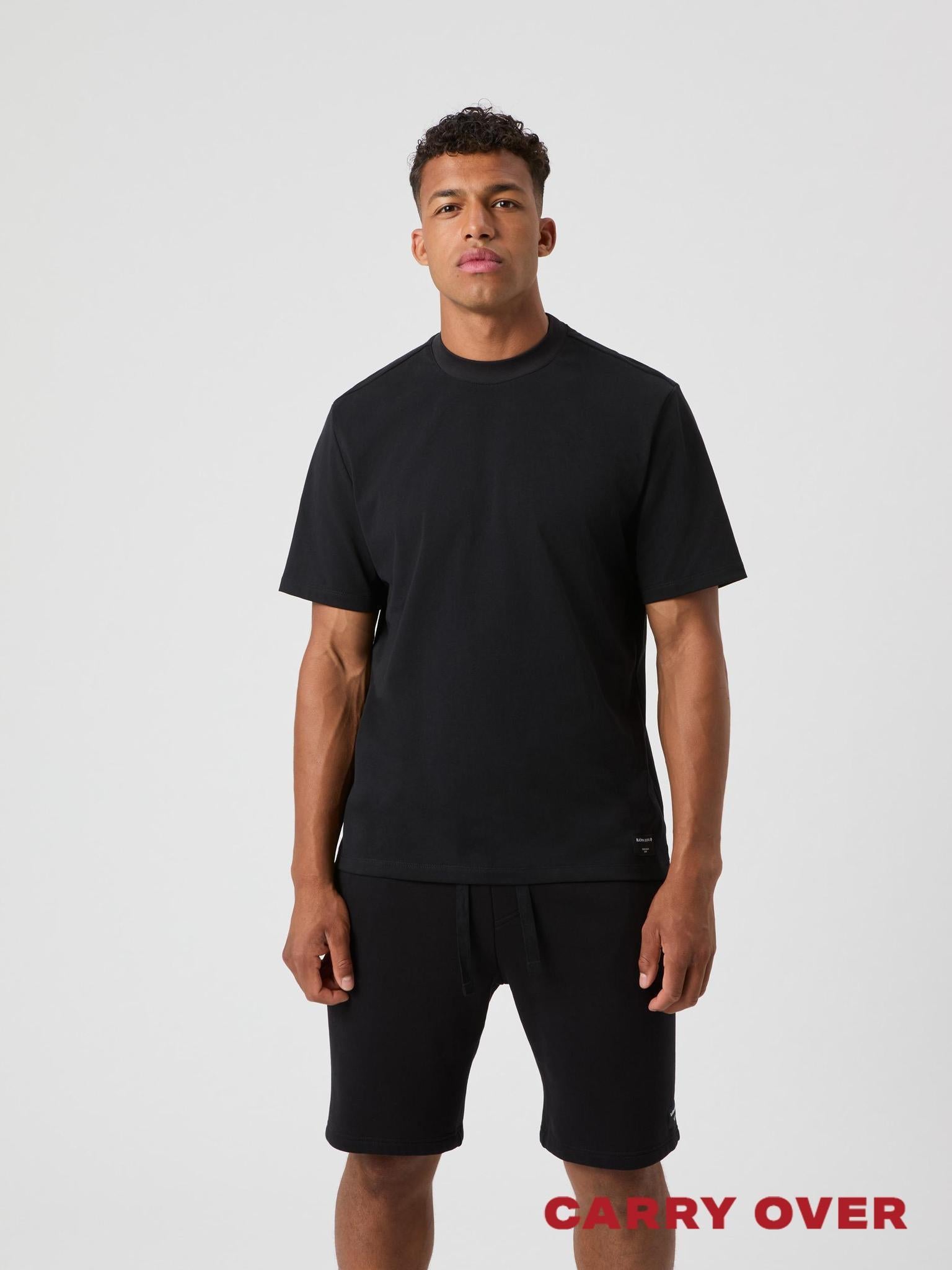 BJÖRN BORG Centre High Neck T-shirt Black Beauty