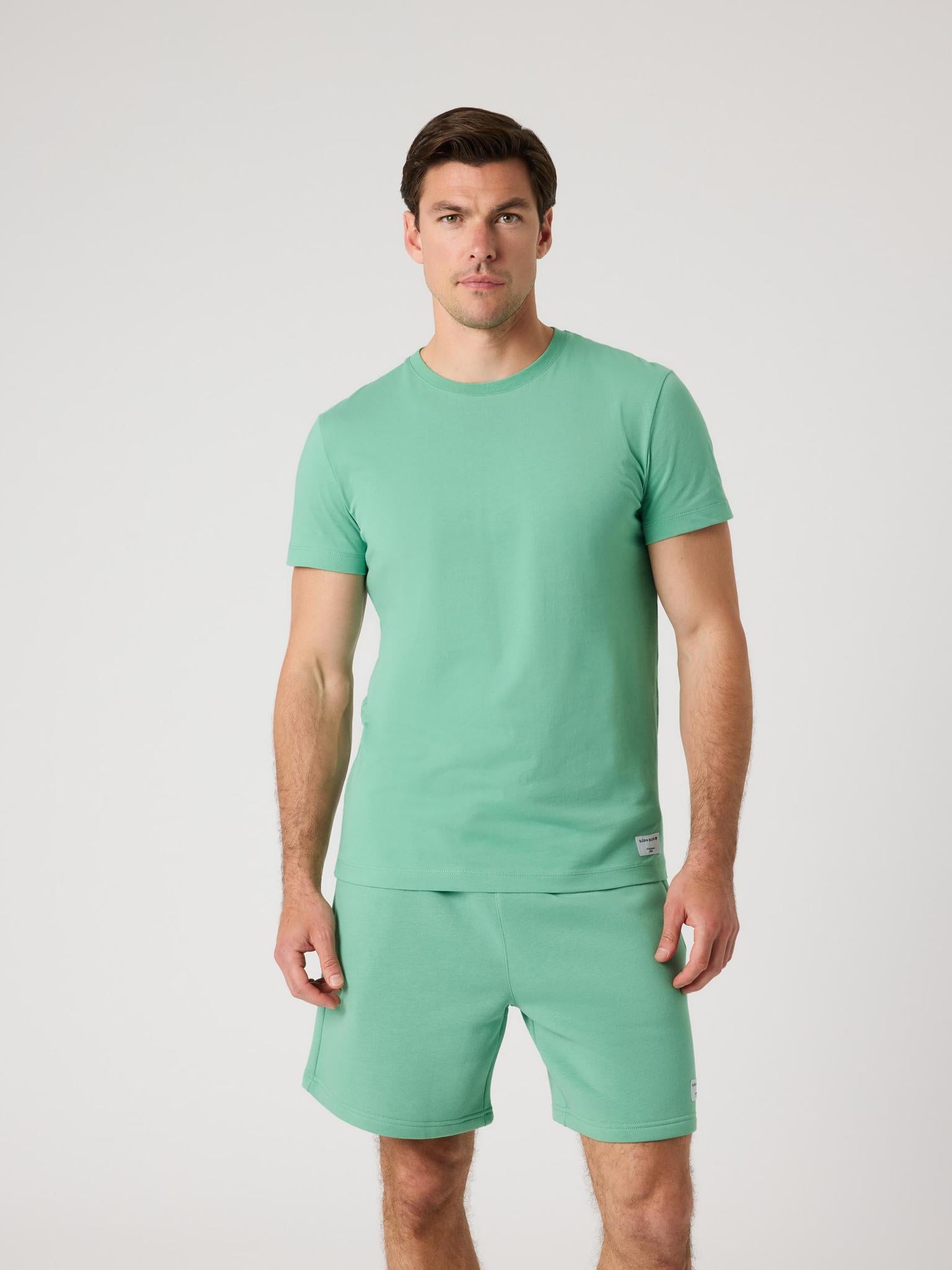BJÖRN BORG Centre High Neck T-shirt Malachite Green