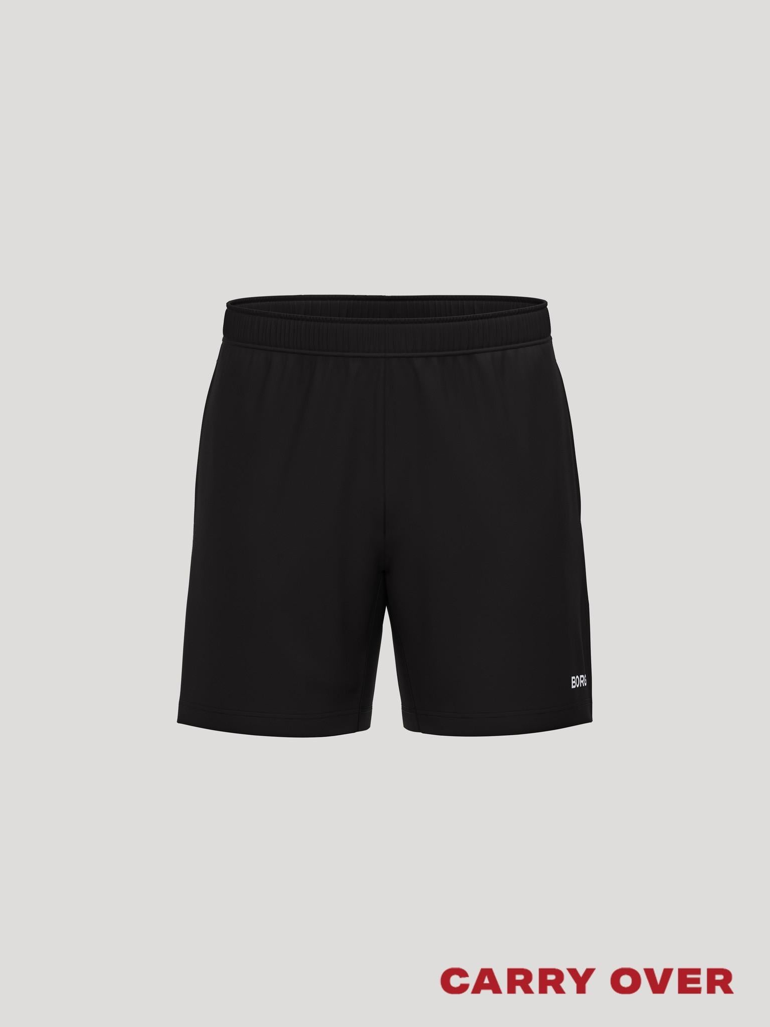 BJÖRN BORG Borg Essential Active Training 7" Shorts Black Beauty