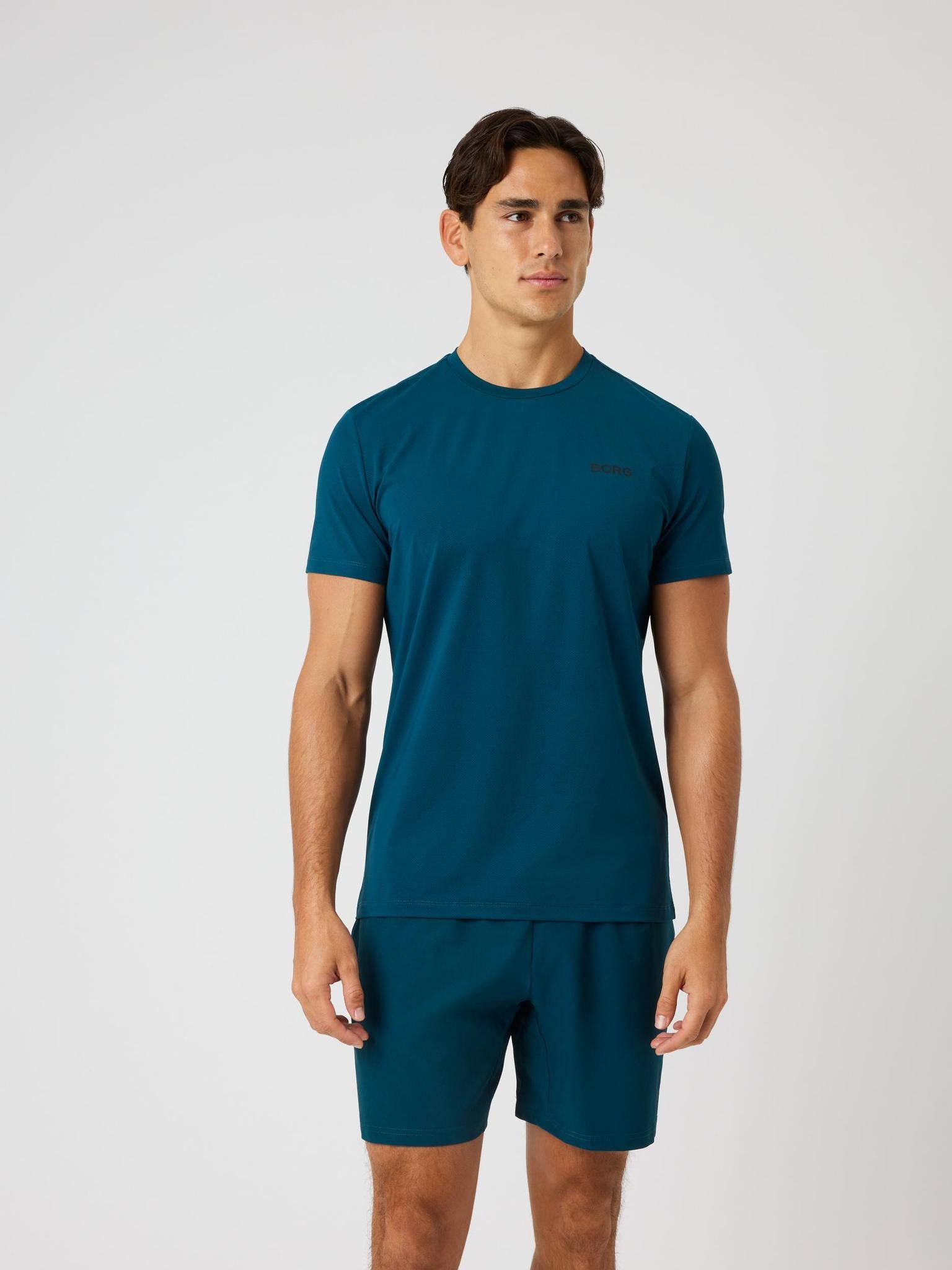 BJÖRN BORG Borg Essential Active Training T-shirt Reflecting Pond