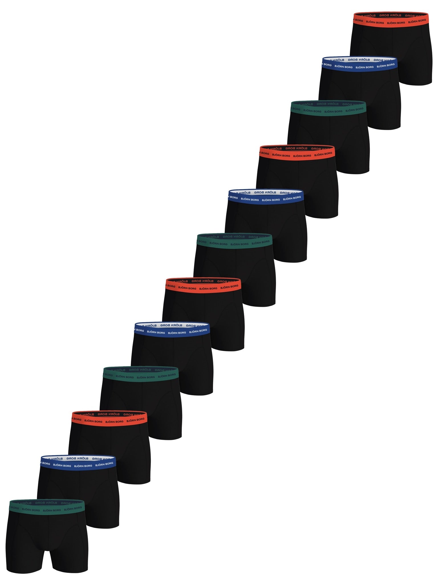 BJÖRN BORG Cotton Stretch Boxer 12p Multipack 1