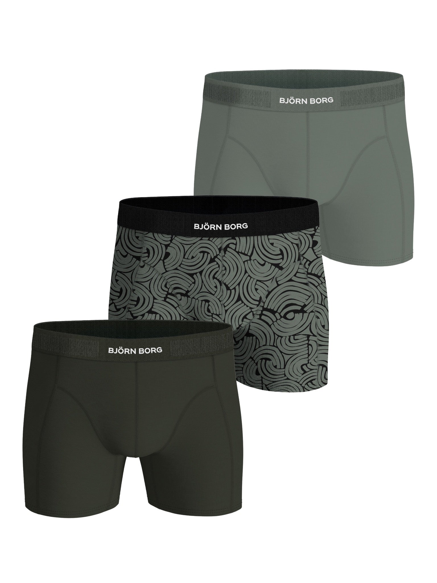 BJÖRN BORG Organic Cotton Stretch Boxer 3p Multipack 4