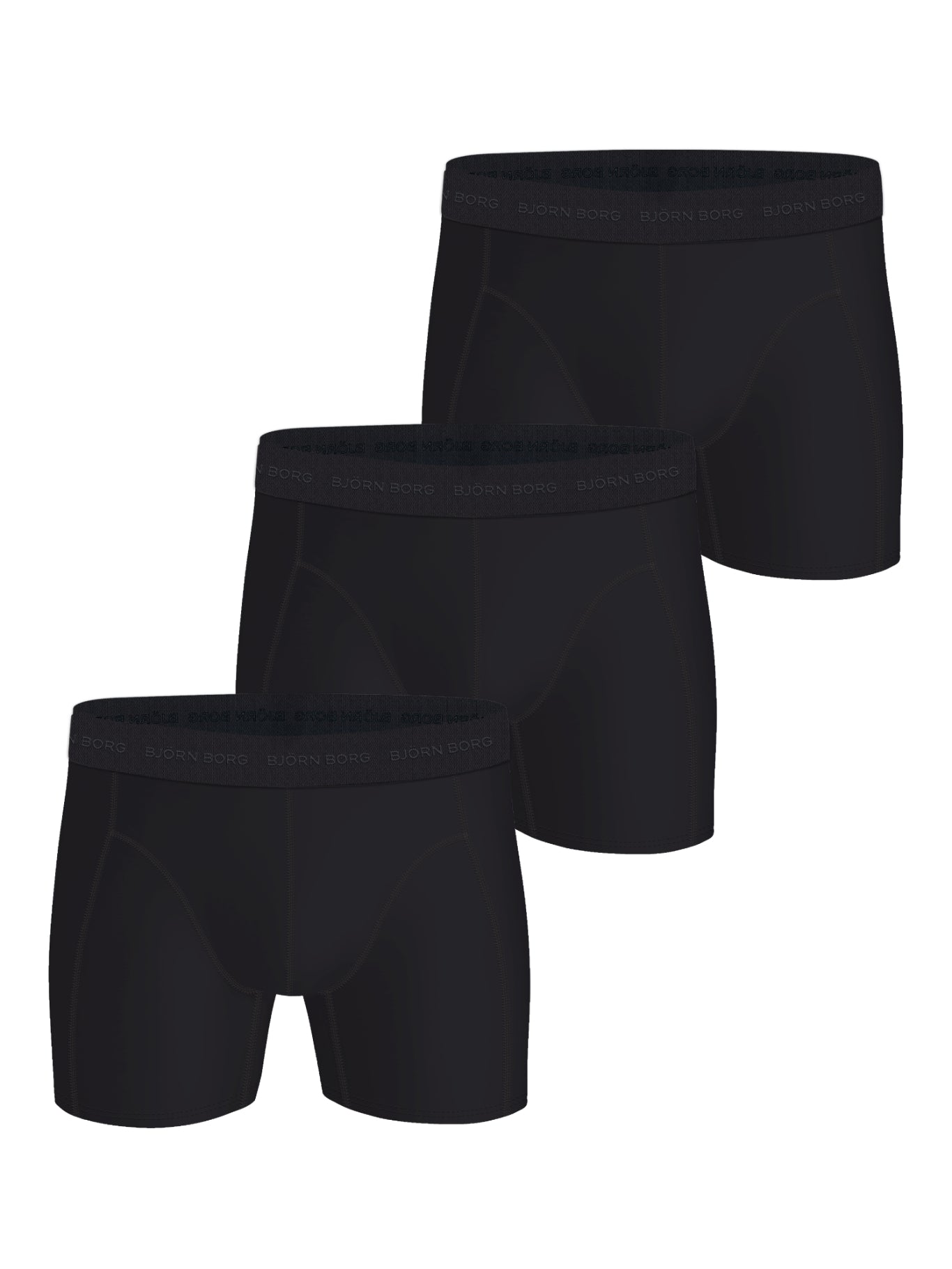 BJÖRN BORG Microfiber Boxer 3p Multipack 1