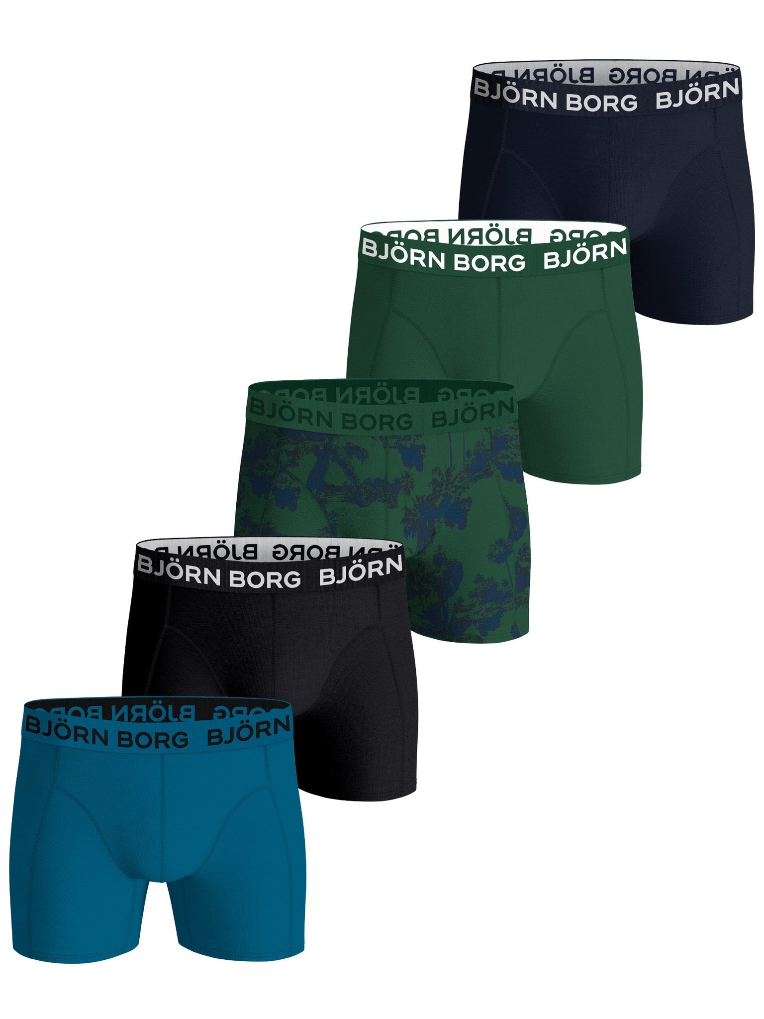 BJÖRN BORG Cotton Stretch Boxer 5p Multipack 4