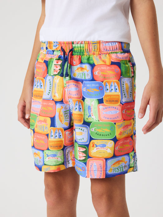 BJÖRN BORG Borg Print Swim Shorts BB Sardines 1