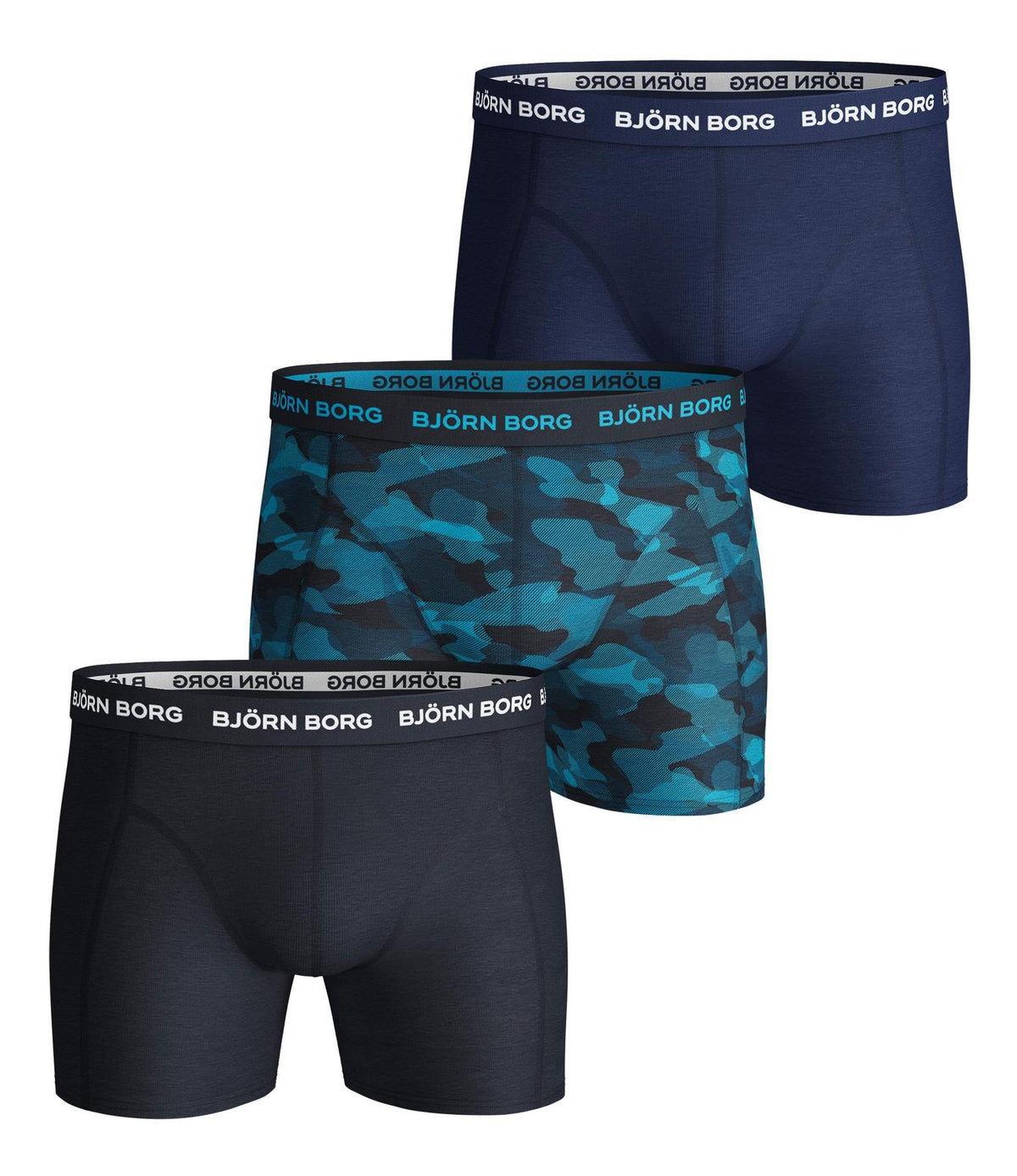 BJÖRN BORG Cotton Stretch Boxer 3p Multipack 9