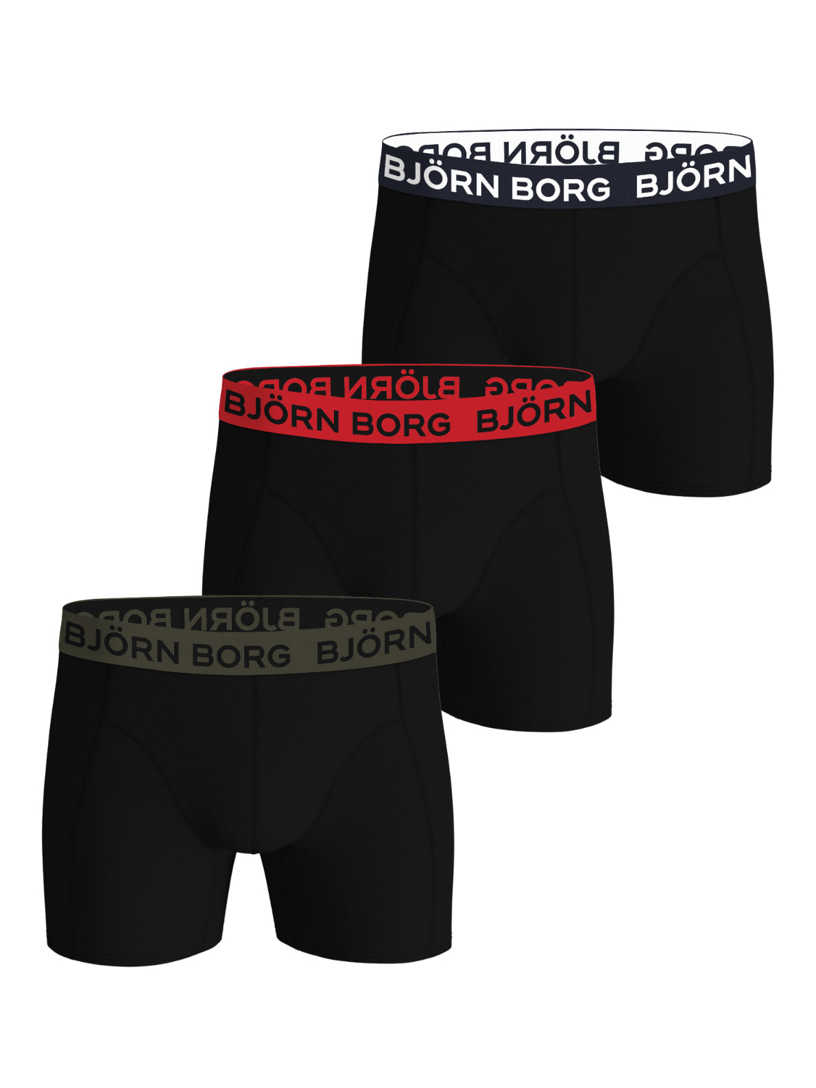 BJÖRN BORG Cotton Stretch Boxer 3p Multipack 5