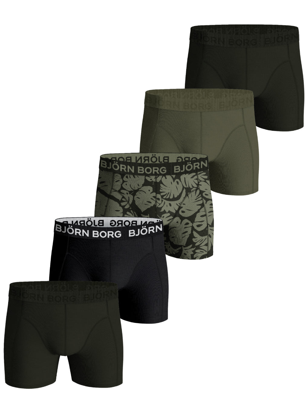 BJÖRN BORG Cotton Stretch Boxer 5p Multipack 2