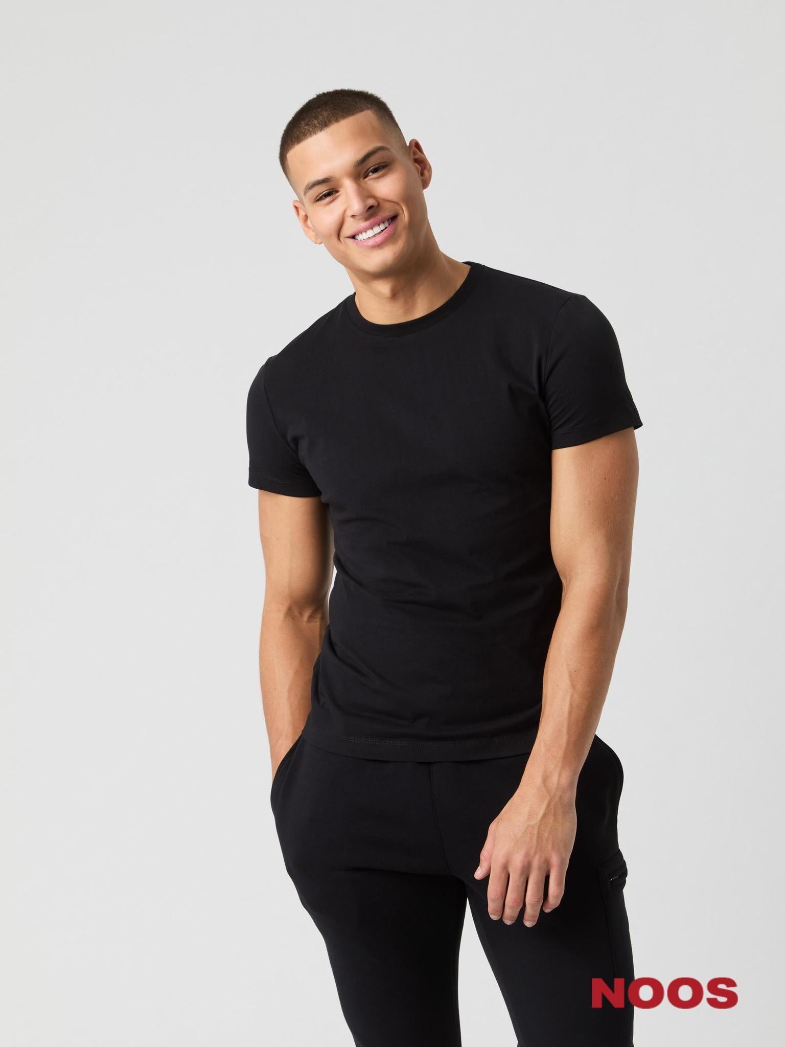 BJÖRN BORG Centre T-shirt Black Beauty