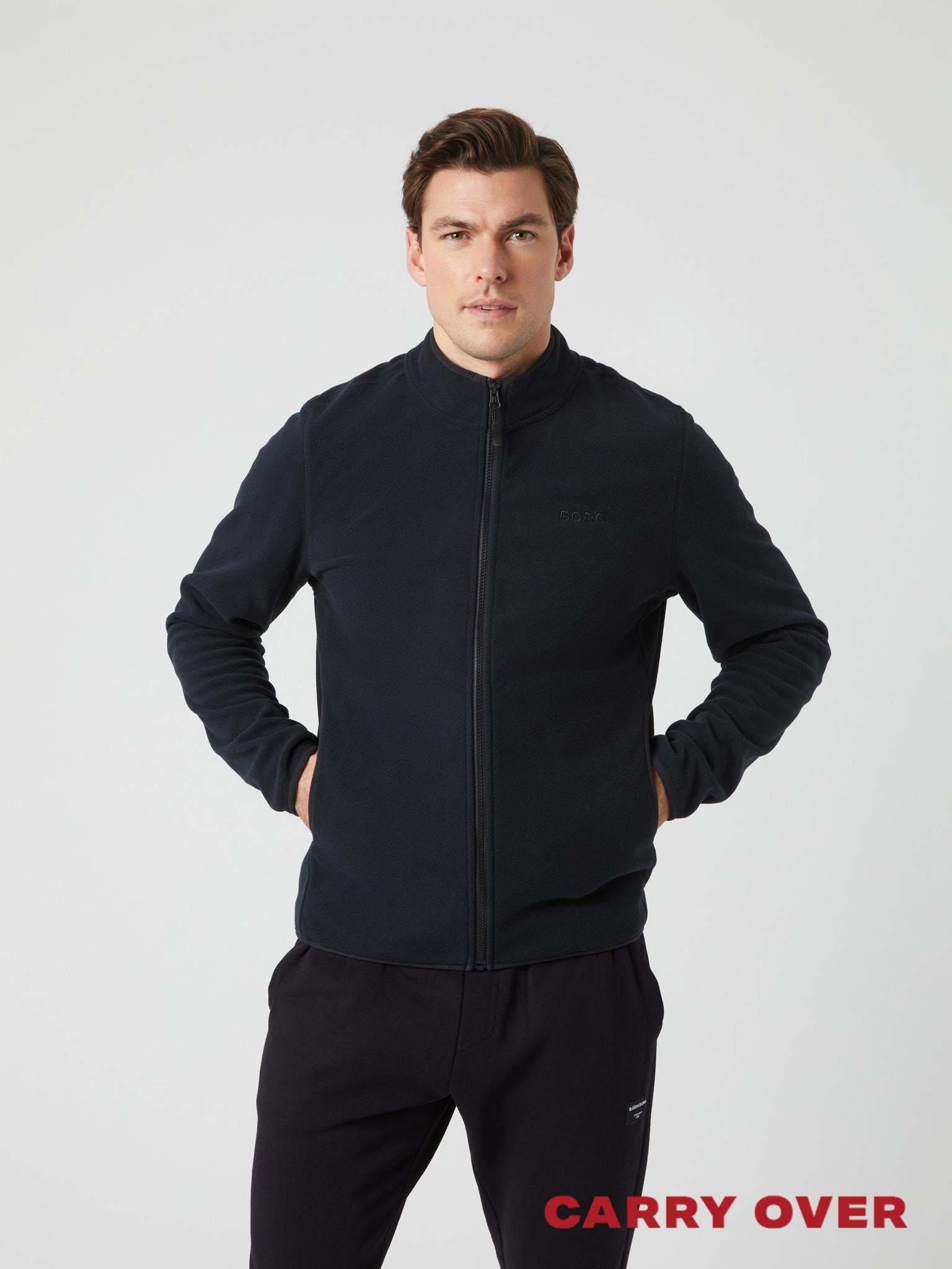 BJÖRN BORG Borg Full Zip Fleece Black Beauty