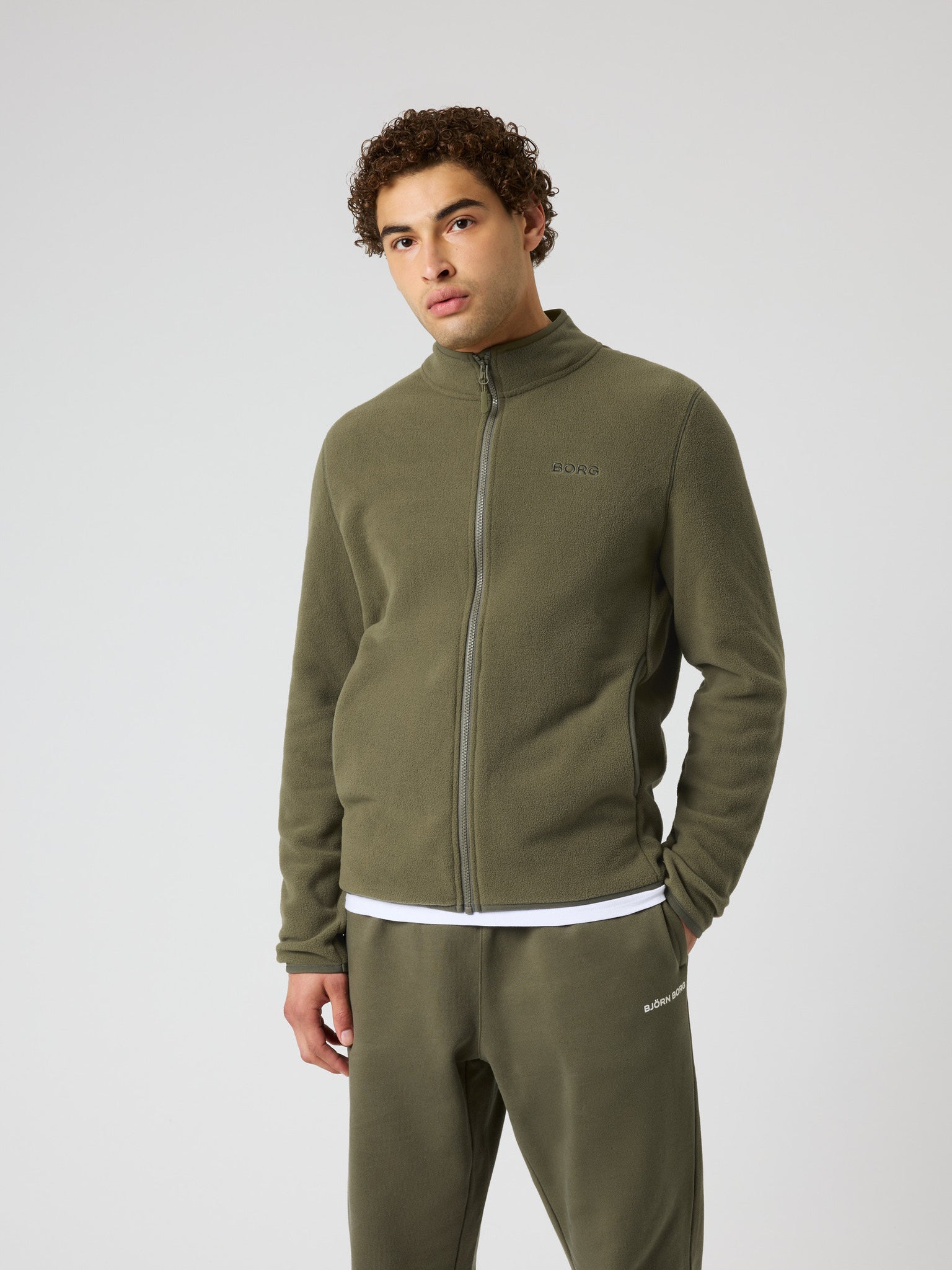 BJÖRN BORG Borg Full Zip Fleece Kalamata