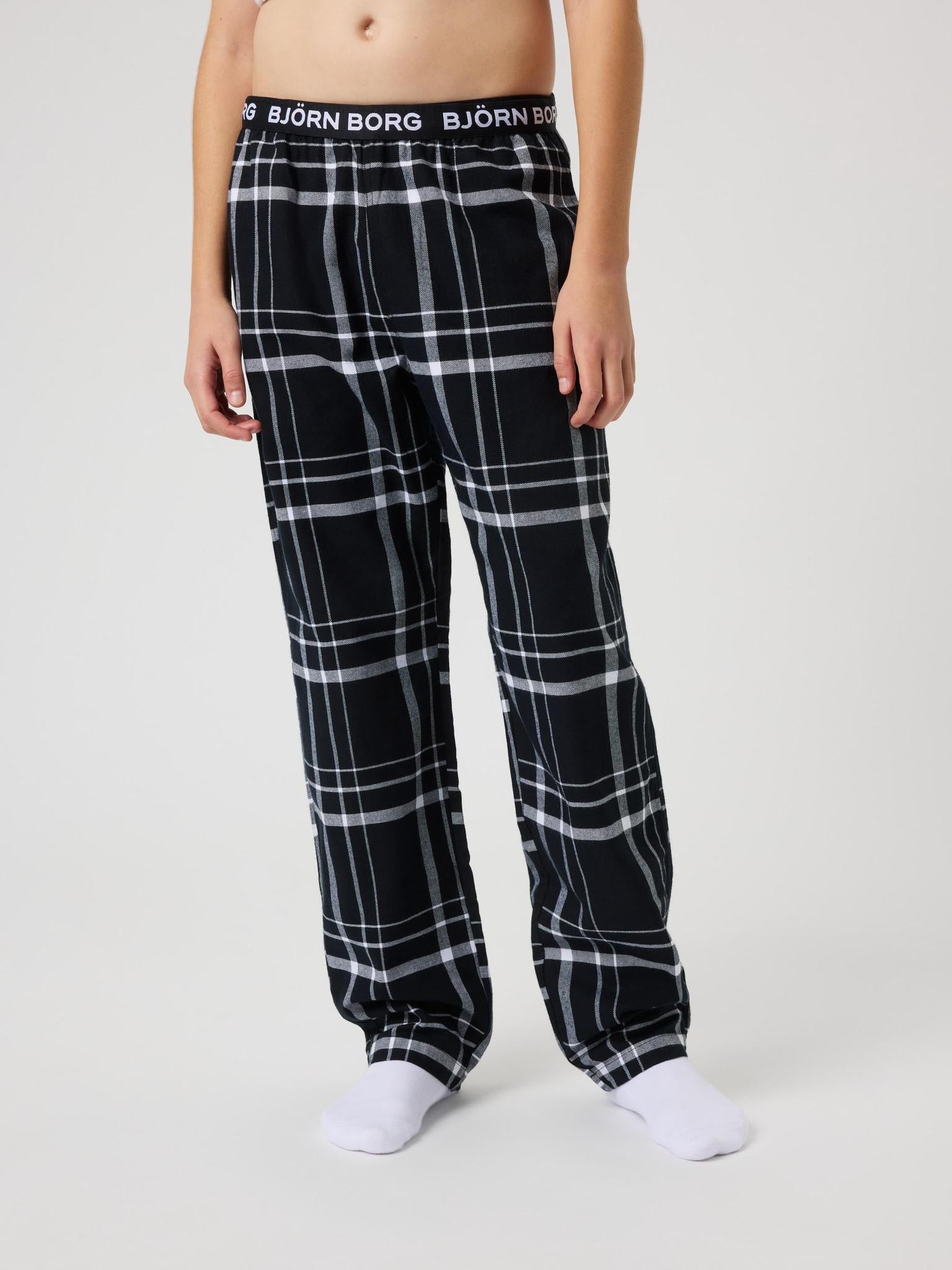 BJÖRN BORG Core Flannel Pyjama Pants BB Lounge Pattern