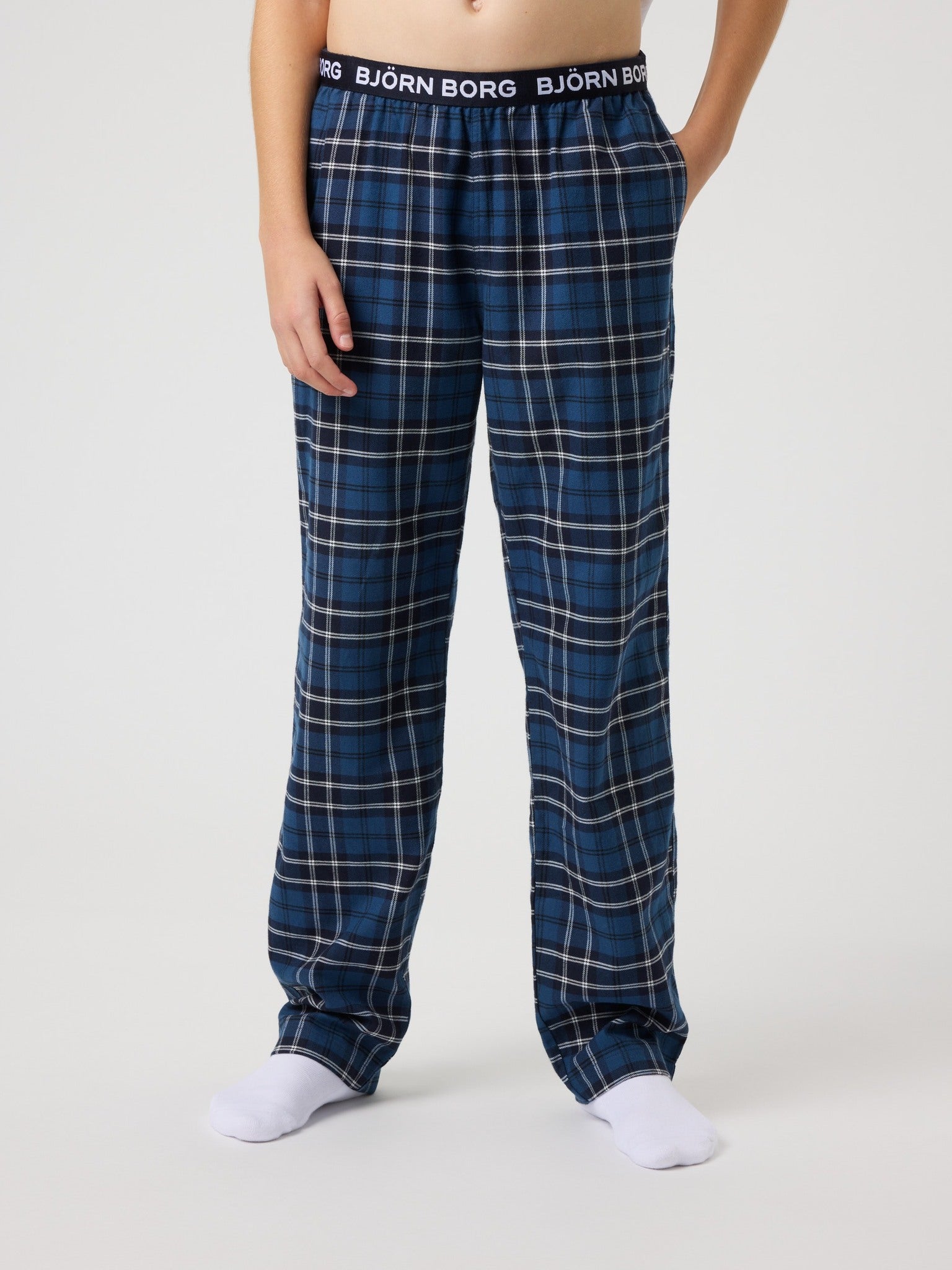 BJÖRN BORG Core Flannel Pyjama Pants BB Forest Tartan 4
