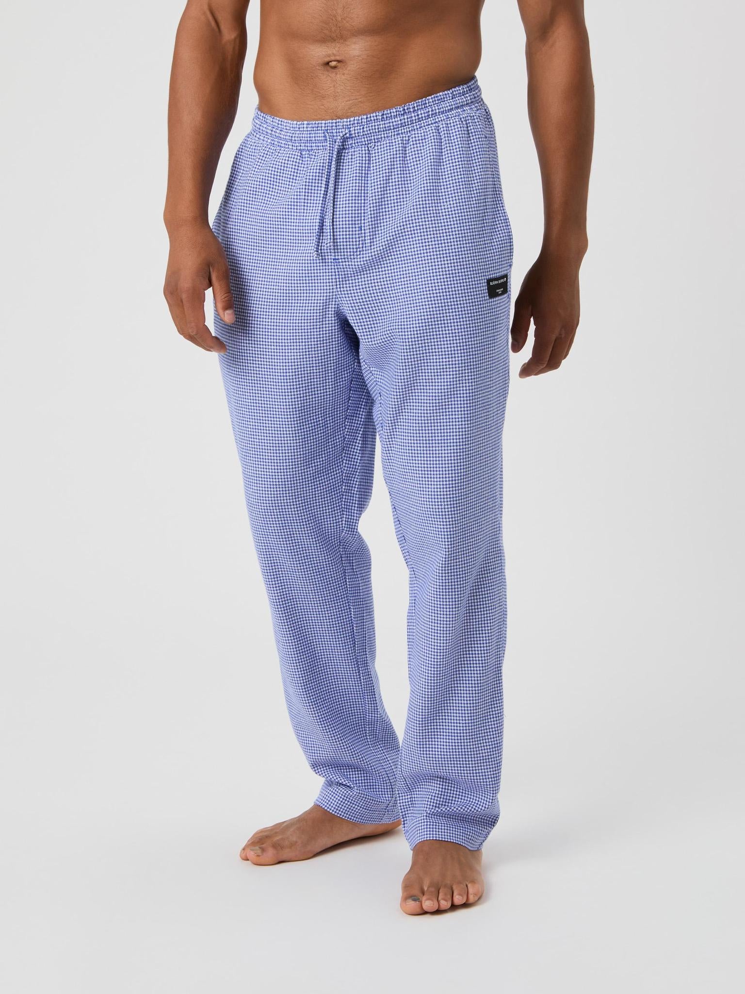 BJÖRN BORG Core Flannel Pyjama Pants BB Classic Minicheck